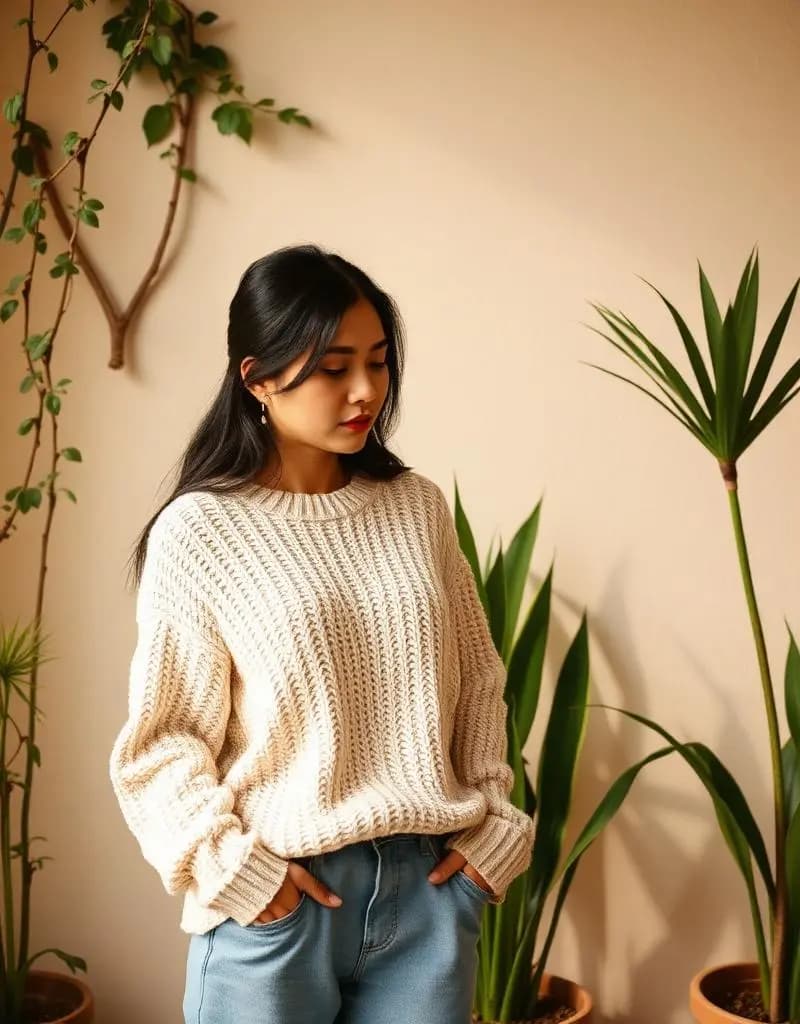 Aura Cardigan tampak 3